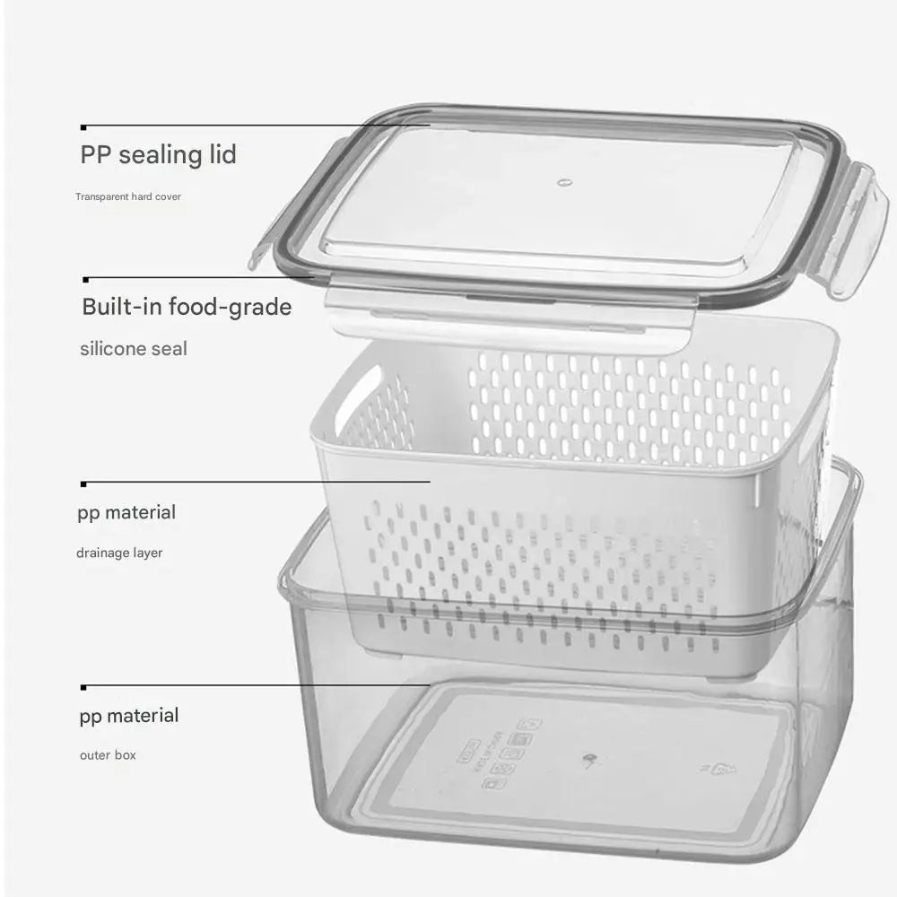 Refrigerator Vegetable Fruit Storage Boxes