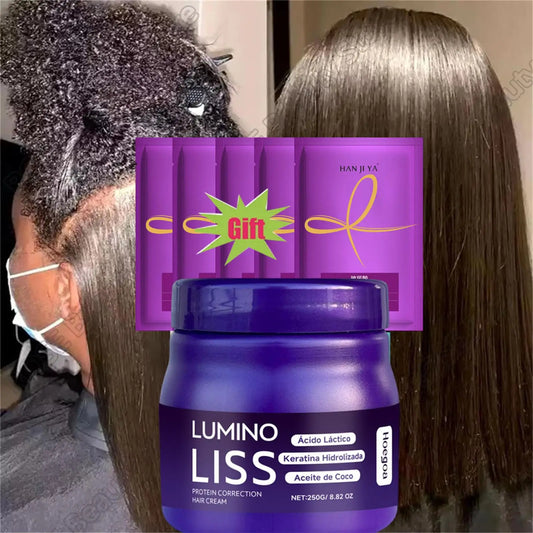 Protein Straightening Cream for Silky Hair