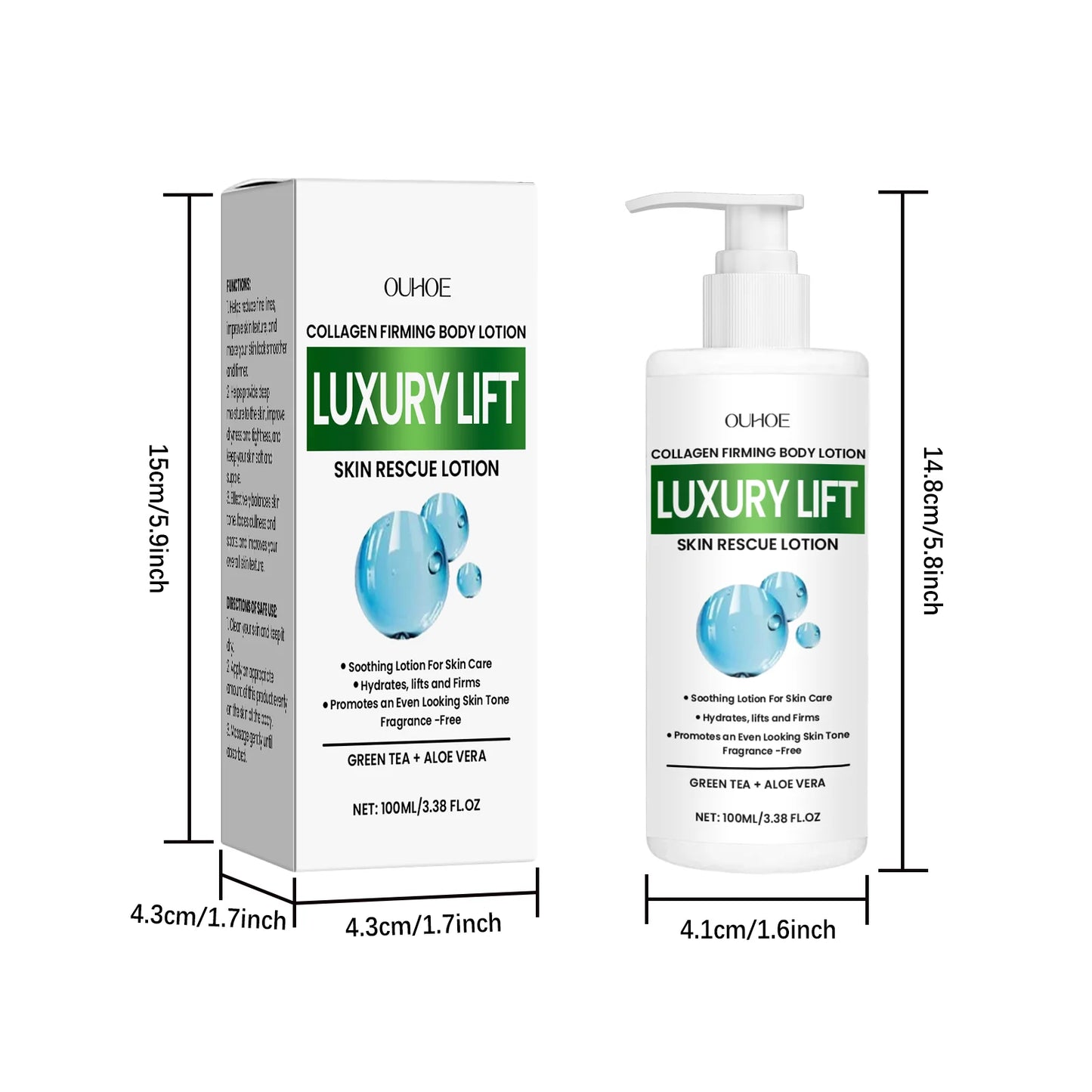 Ouhoe Firming Body Cream for Dryness and Itching Relief