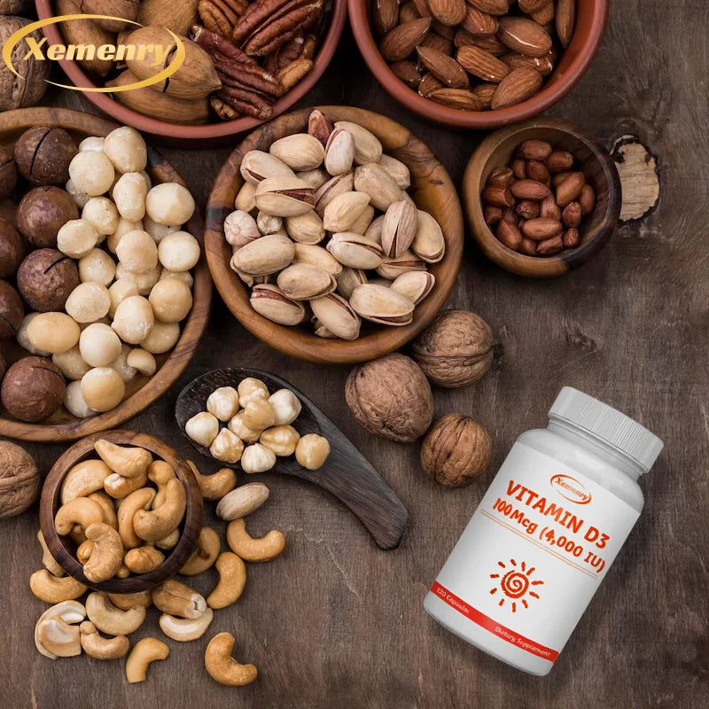 Vitamin D3 for Strong Bones & Teeth