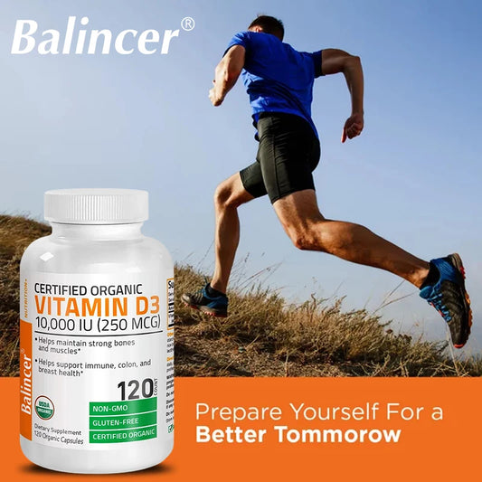 Vitamin D3 10,000 IU for Bone & Immune Health
