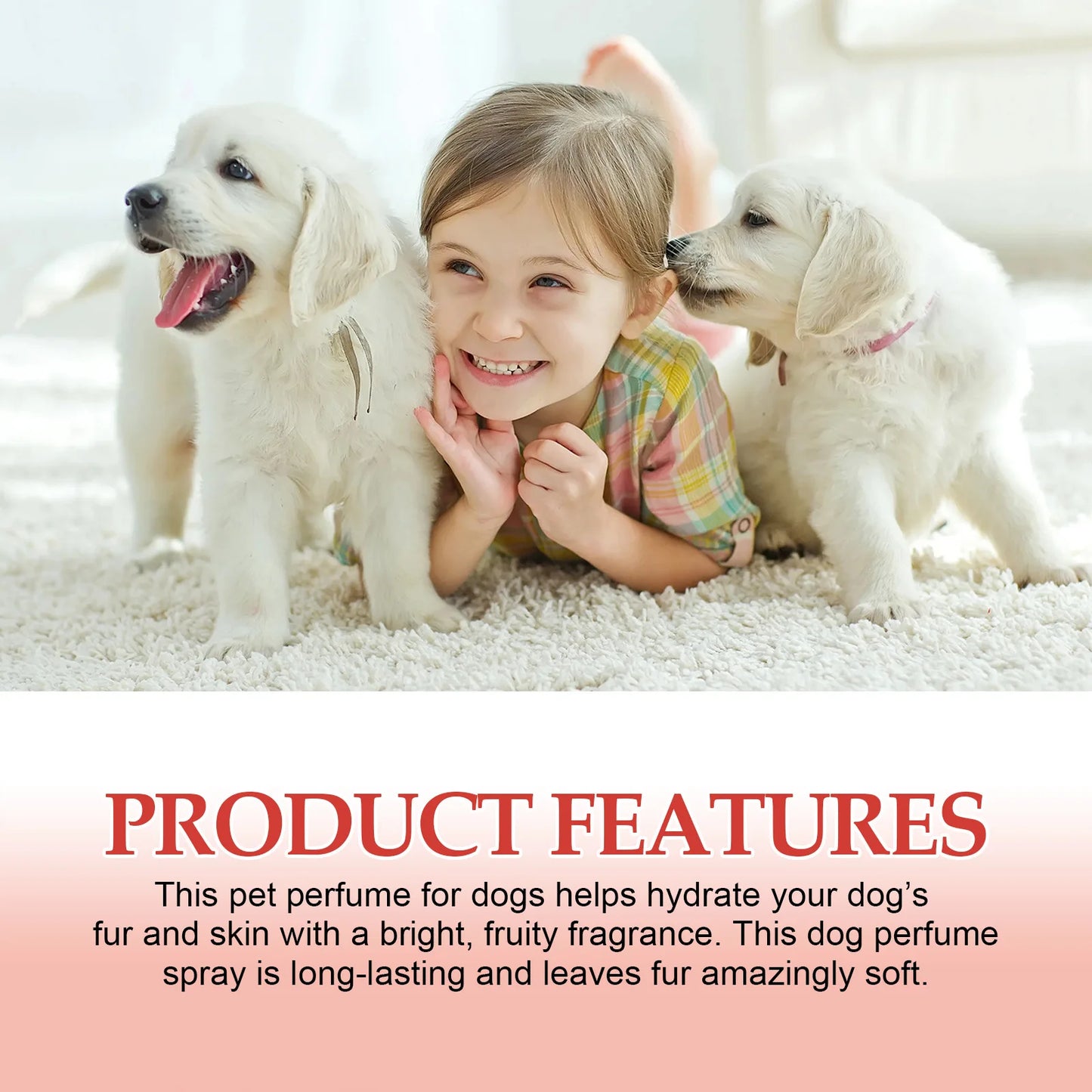 Natural Pet Deodorant Spray for Odor Control