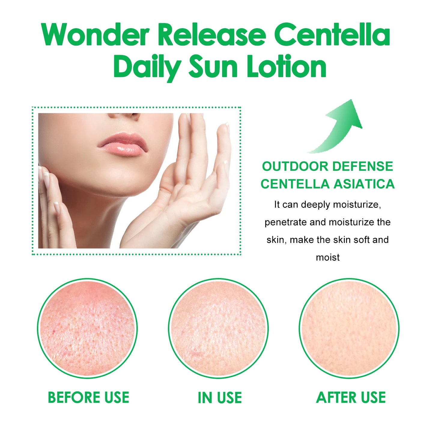 Ouhoe Anti-UV Sunscreen SPF50+ for Oil Control and Moisture