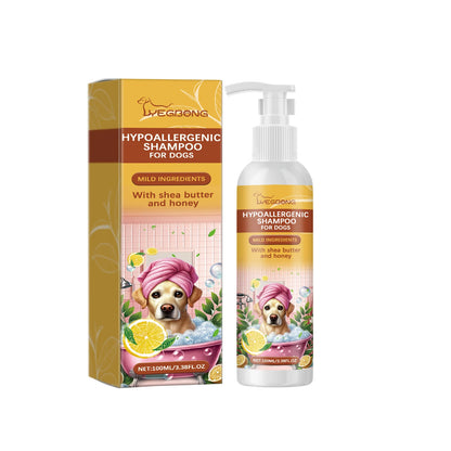 Natural Hypoallergenic Dog Care Shampoo