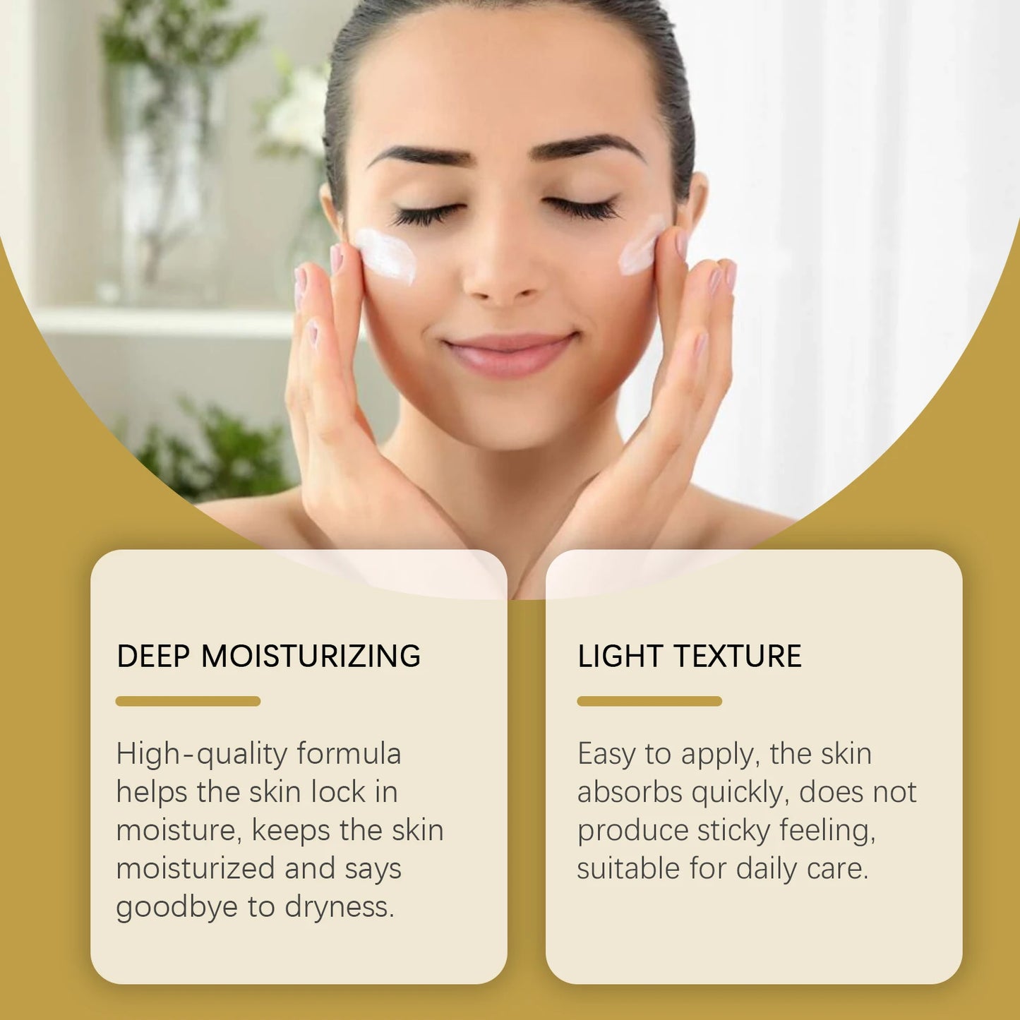 Rice Moisturize Face Cream for Elasticity
