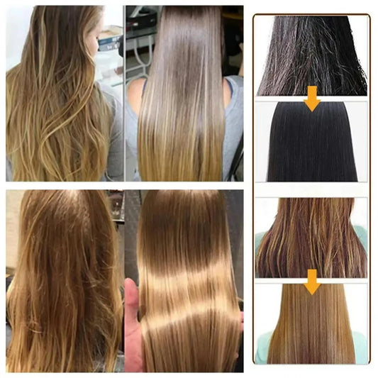 Protein Straightening Cream for Silky Hair
