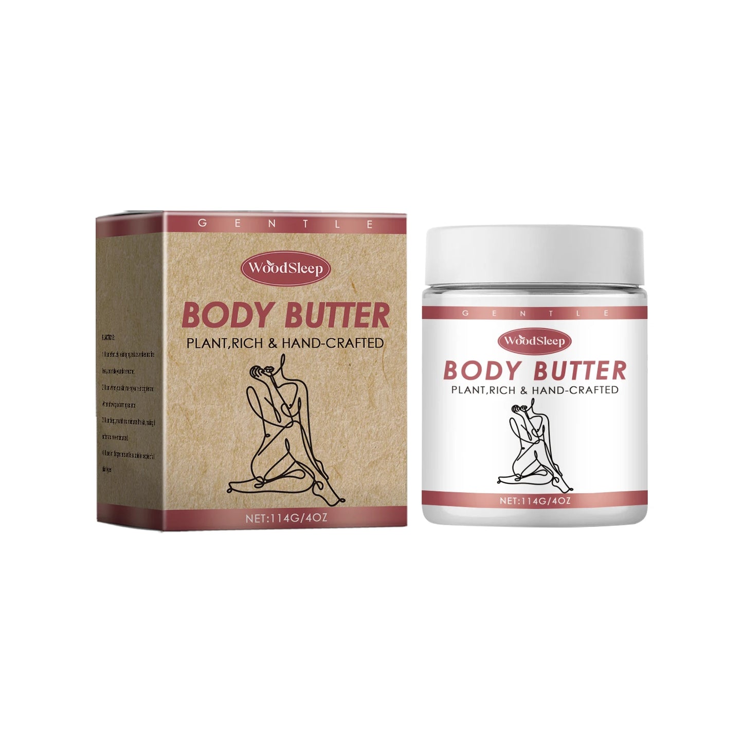 Woodsleep Moisturizing Body Cream for Dryness & Firmness