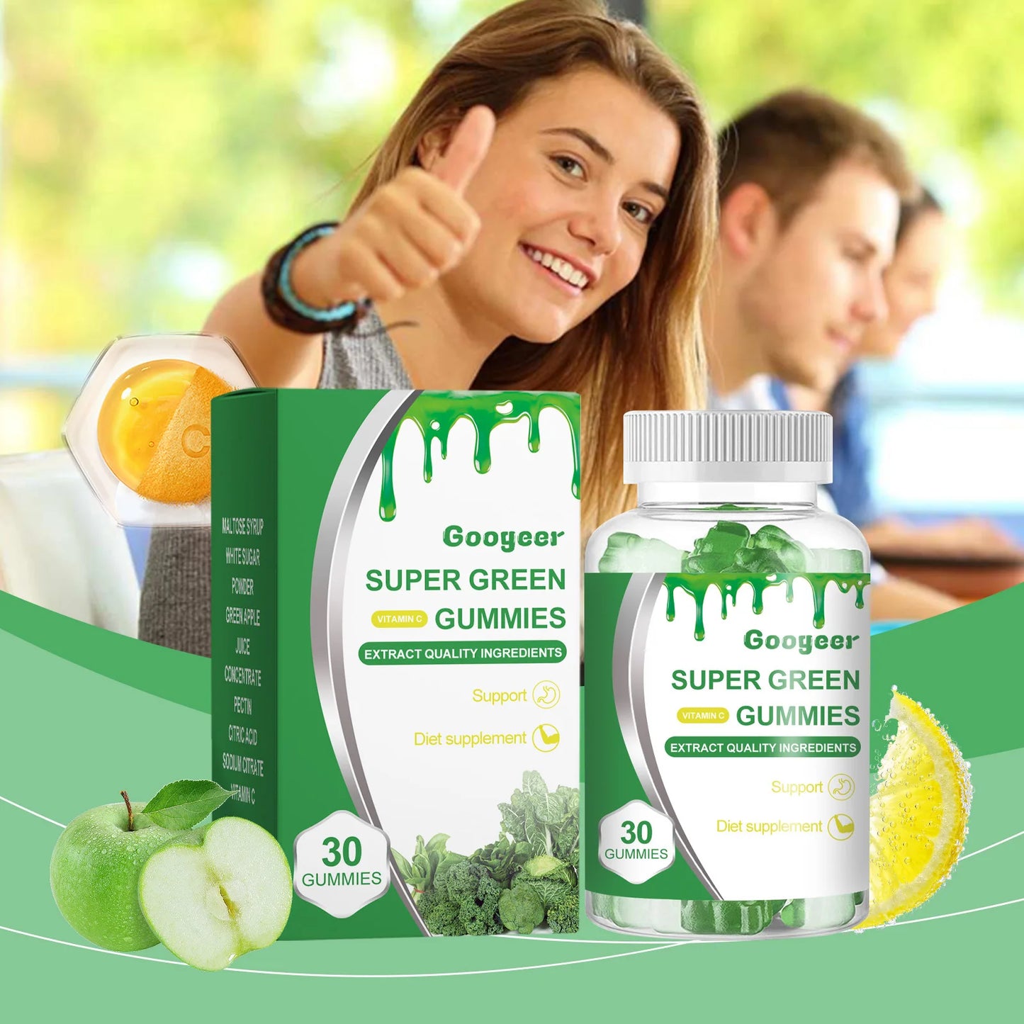 Vitamin C Supplement Gummies for Digestive Health