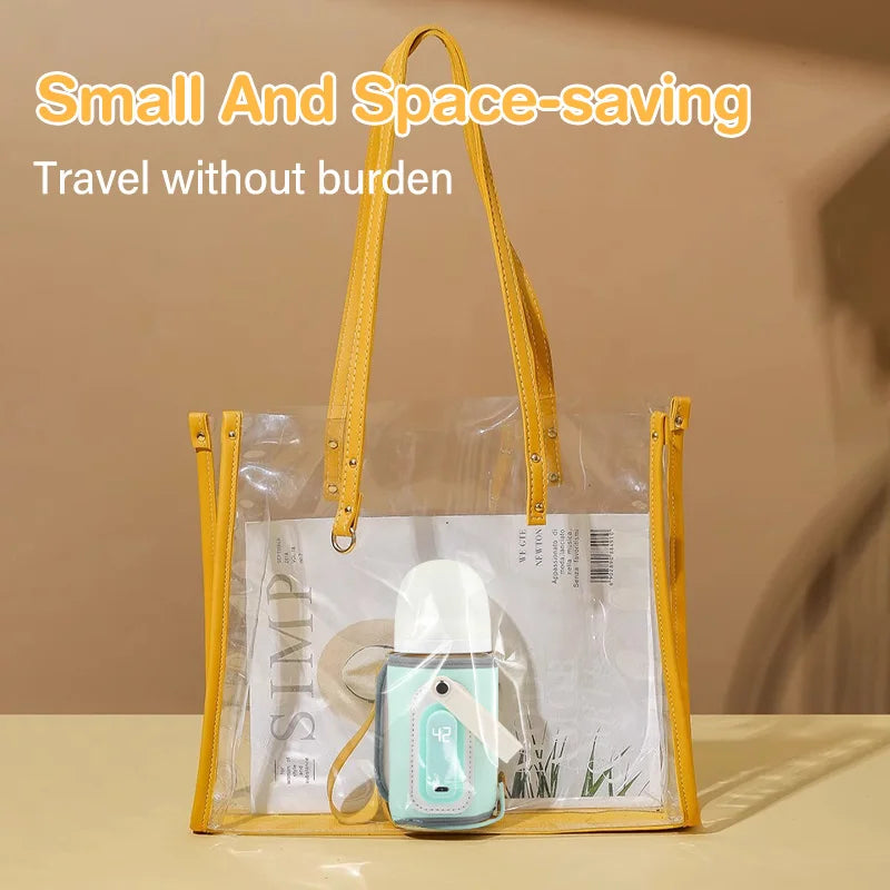 MAMIJOY Portable Baby Bottle Warmer with LED Display