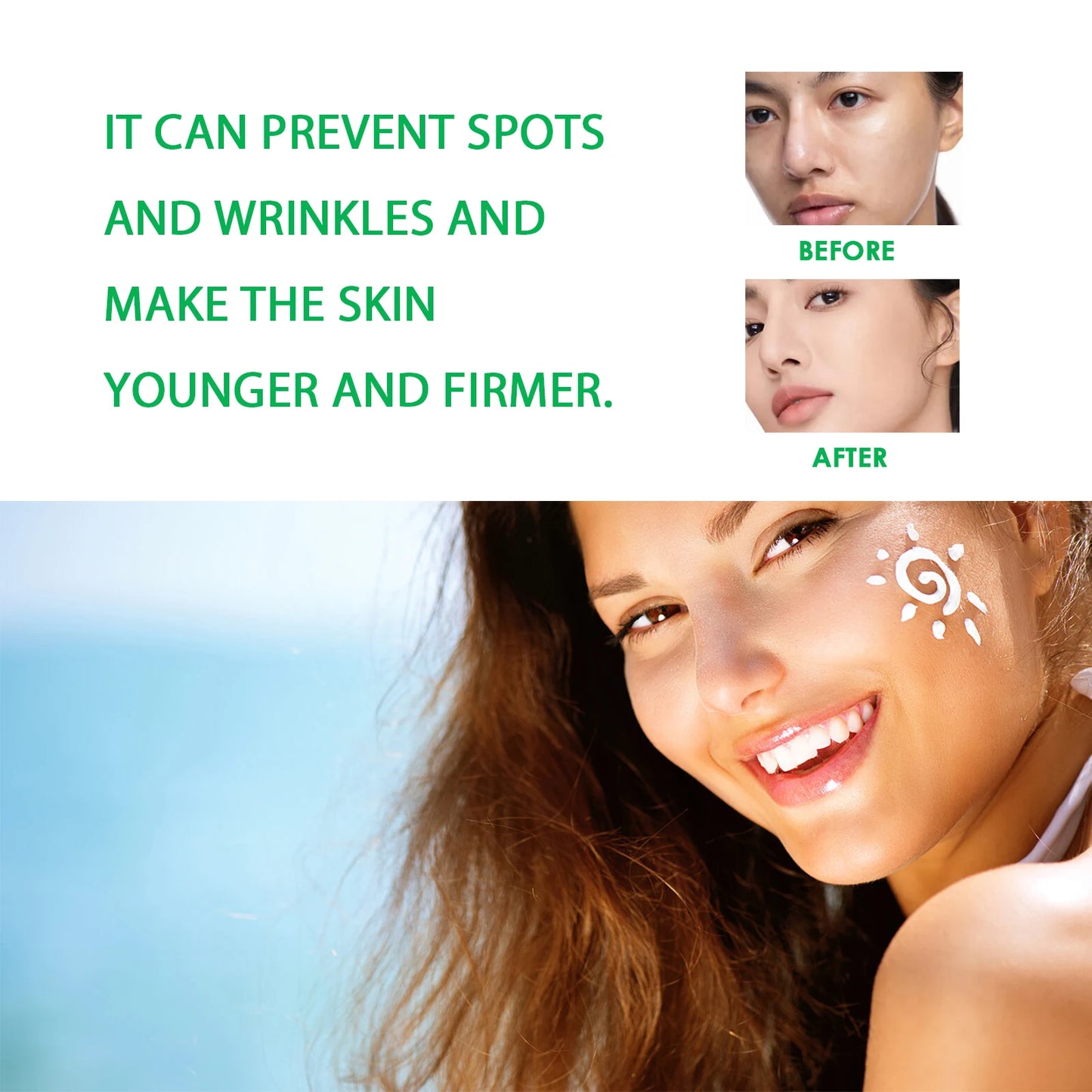 Ouhoe Anti-UV Sunscreen SPF50+ for Oil Control and Moisture