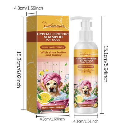 Natural Hypoallergenic Dog Care Shampoo