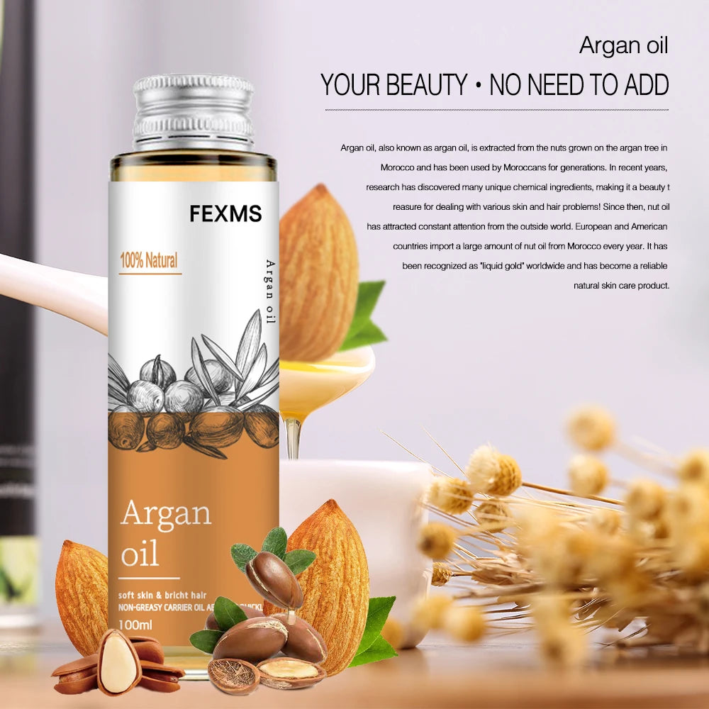 Organic Argan Oil Pure Cold-Pressed
