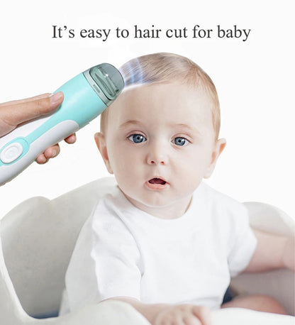 Mute Kids Hair Trimmer with Automatic Gathering