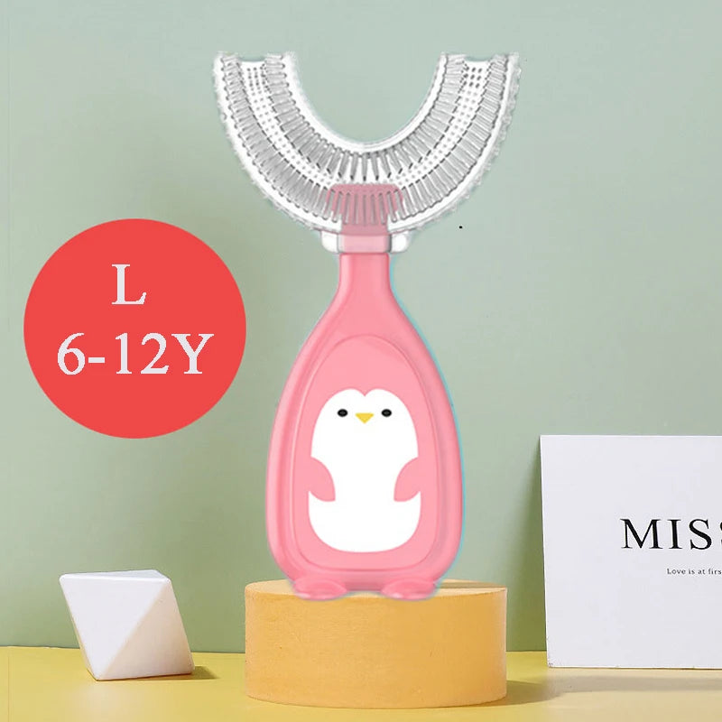 Soft Silicone Kids Toothbrush & Teether