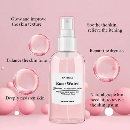 Elasticity and Pore-Reducing Rose Serum