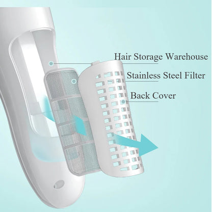 Mute Kids Hair Trimmer with Automatic Gathering
