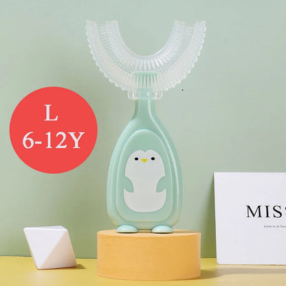 Soft Silicone Kids Toothbrush & Teether