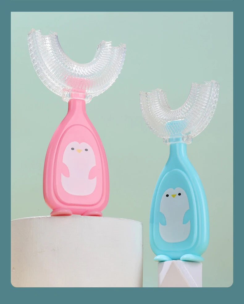 Soft Silicone Kids Toothbrush & Teether