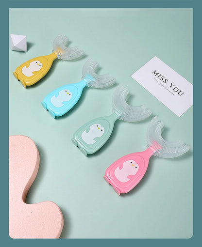 Soft Silicone Kids Toothbrush & Teether