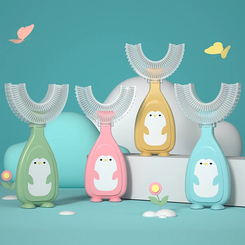 Soft Silicone Kids Toothbrush & Teether