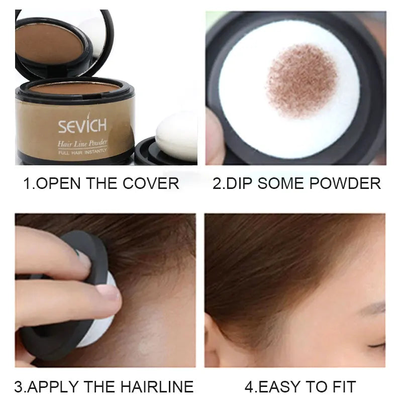 Sevich Hairline Shadow Powder for Hair Loss Concealment