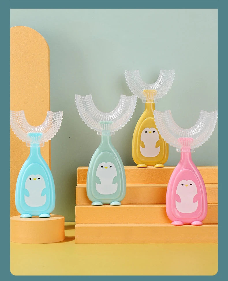 Soft Silicone Kids Toothbrush & Teether