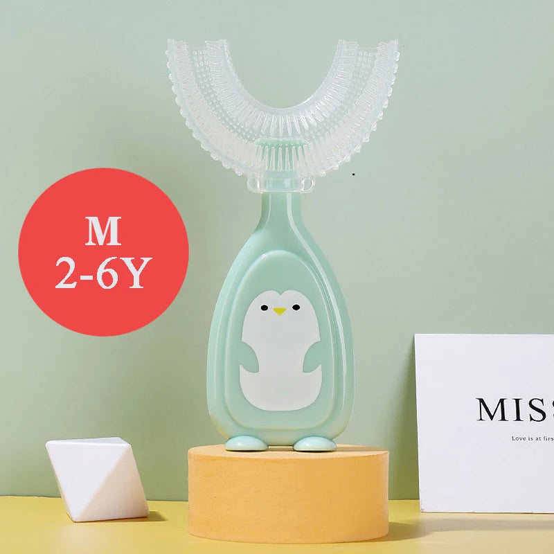 Soft Silicone Kids Toothbrush & Teether