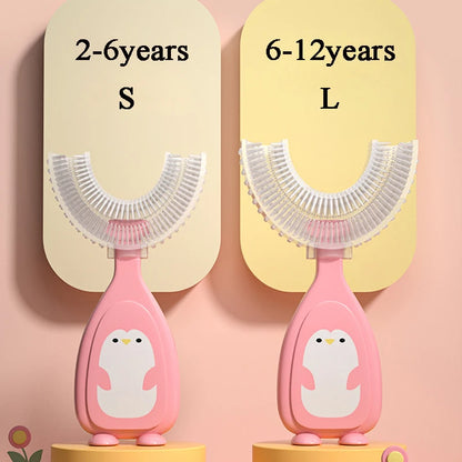 Soft Silicone Kids Toothbrush & Teether