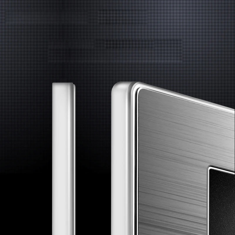 Brushed Stainless Steel Wall Switch