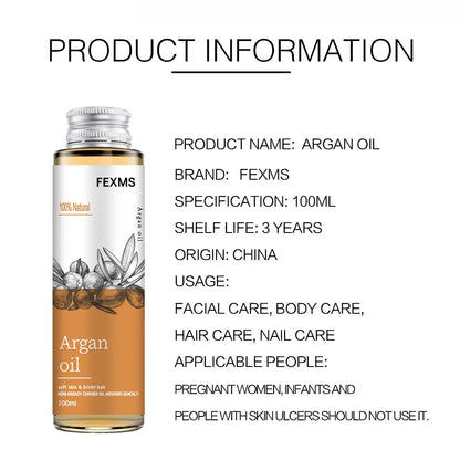 Organic Argan Oil Pure Cold-Pressed