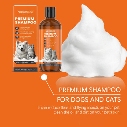 Natural Pet Shampoo for Healthy Coat