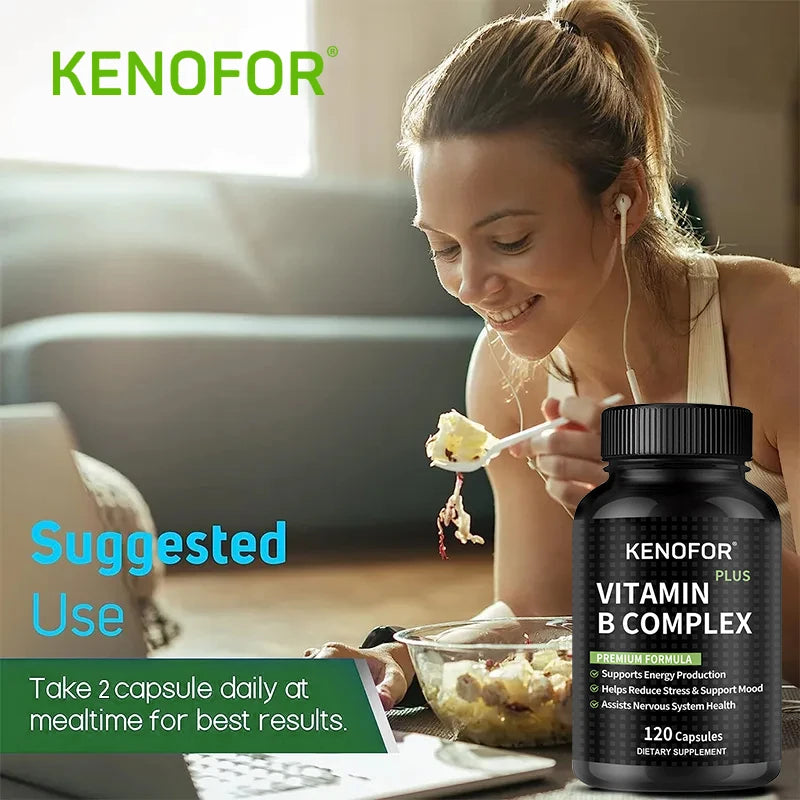 Complete Vitamin B Complex Support Capsules