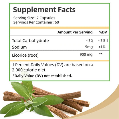 Licorice Root Vitamin Supplement for Heart