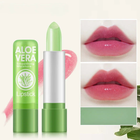 Long-Lasting Moisturizing Aloe Lipstick