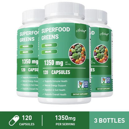 Superfood Greens Energy and Immunity Supplement