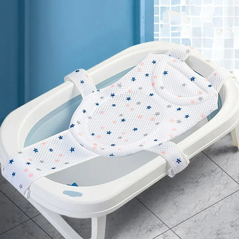Adjustable Baby Bath Pillow Seat