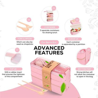 Eco-Friendly Bento Food Container