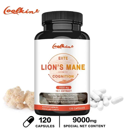 Organic Lion’s Mane Mushroom Capsules