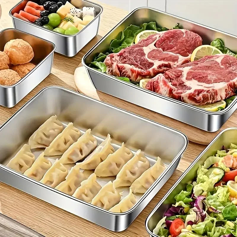 Stackable Kitchen Food Containers