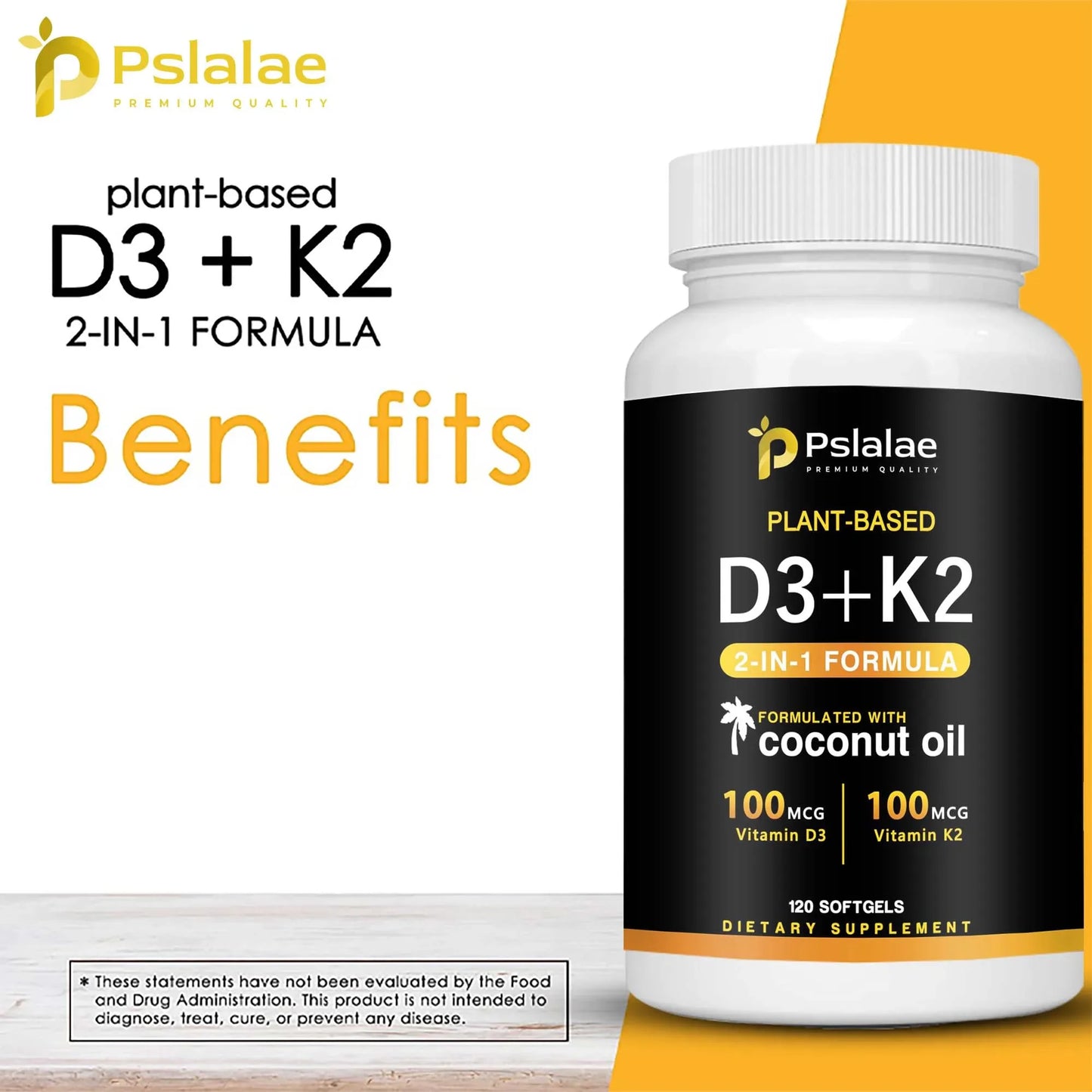 Bone Strength & Immune Health K2 + D3
