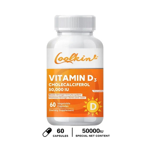 Vitamin D3 50,000 IU for Bone & Immunity