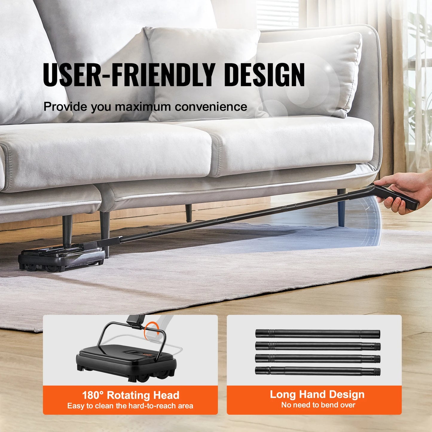 Hardwood and Wood Floor Sweeper