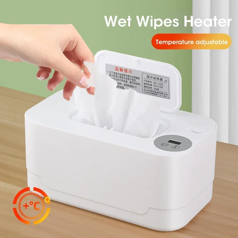 Portable Baby Wipe Warmer with LED Display