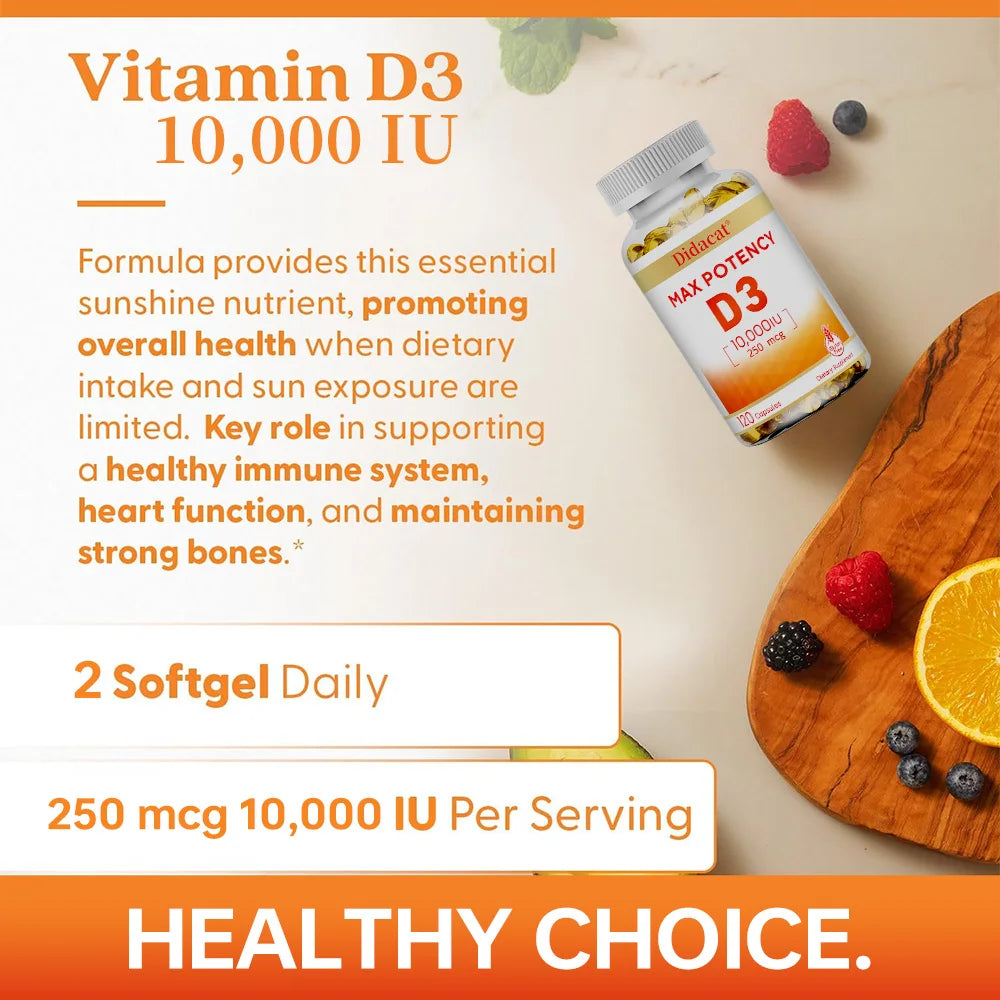 Vitamin D3 Supplement for Bone Health