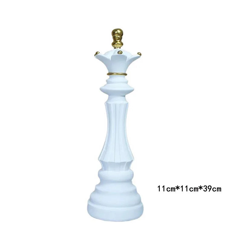 Royal Resin Chess Decor