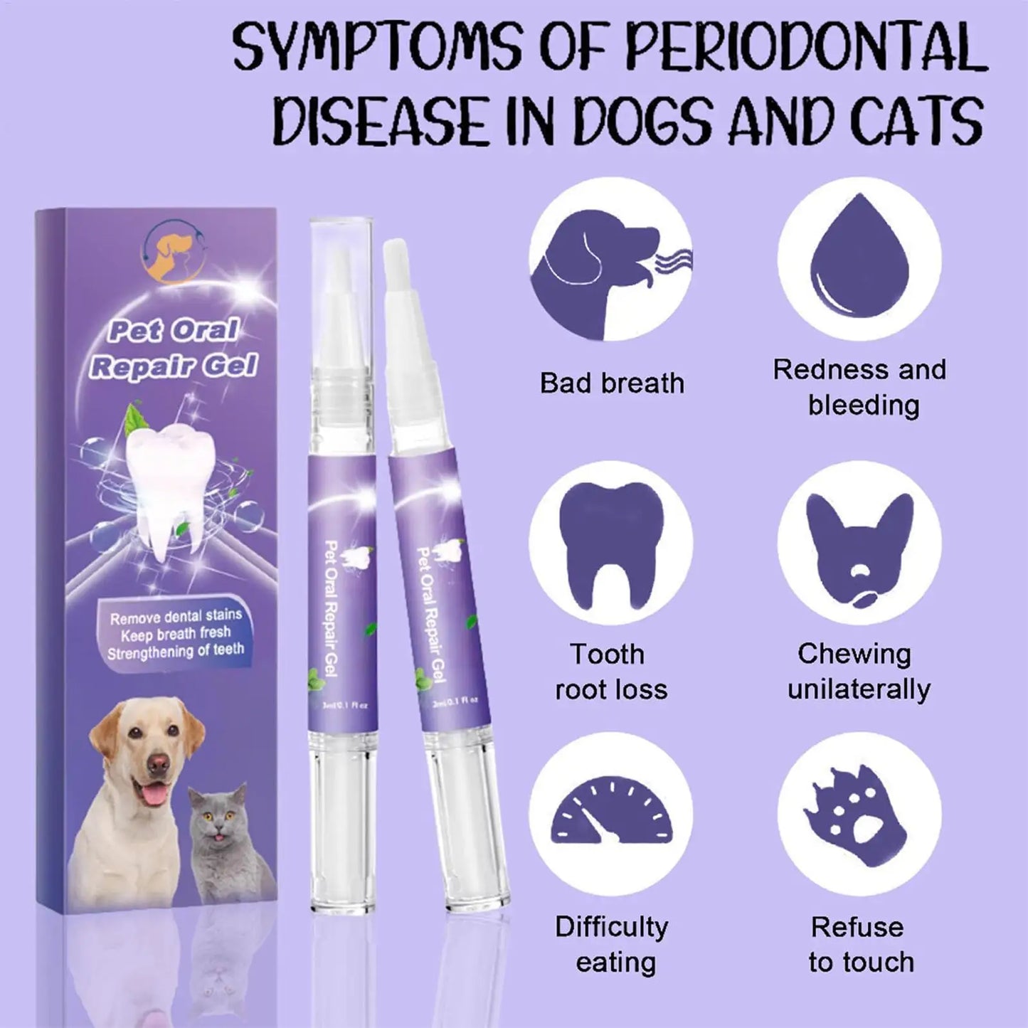 “Natural Pet Toothpaste Gel for Dogs