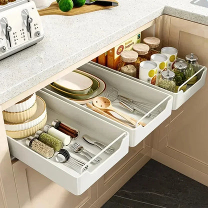 Slide Rail Kitchen Organizer