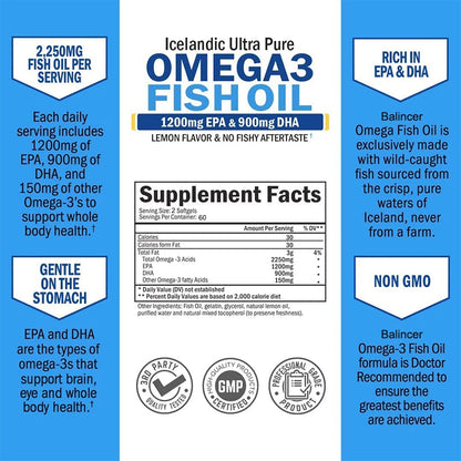 Omega-3 Vitamin Supplement for Joints