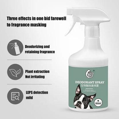 Natural Dog Deodorant Spray Long Lasting Freshness