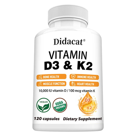 D3 K2 Vitamins for Joint & Muscle Health